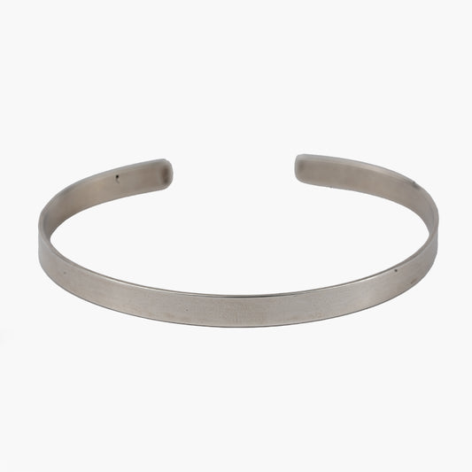 Orilla Thin Sterling Silver Cuff Bracelet