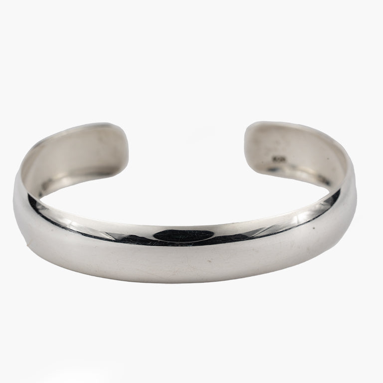 Piedra Thick Sterling Silver Cuff Bracelet