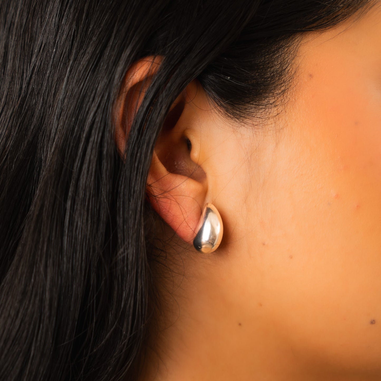 Mar Mini Sterling Silver Stud Earrings