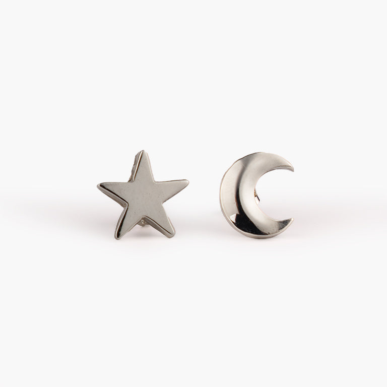 Cielo Studs Mexican Silver Earrings